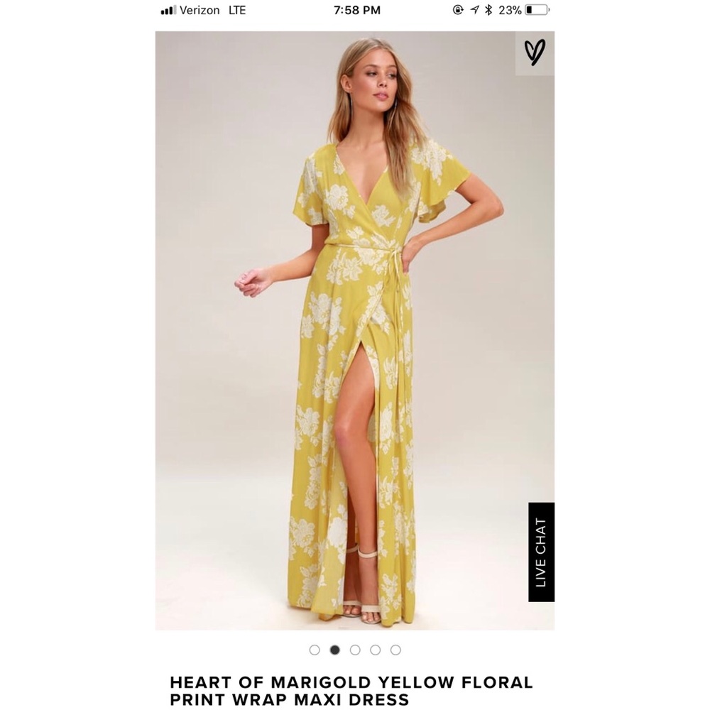NWT Lulus wrap dress
